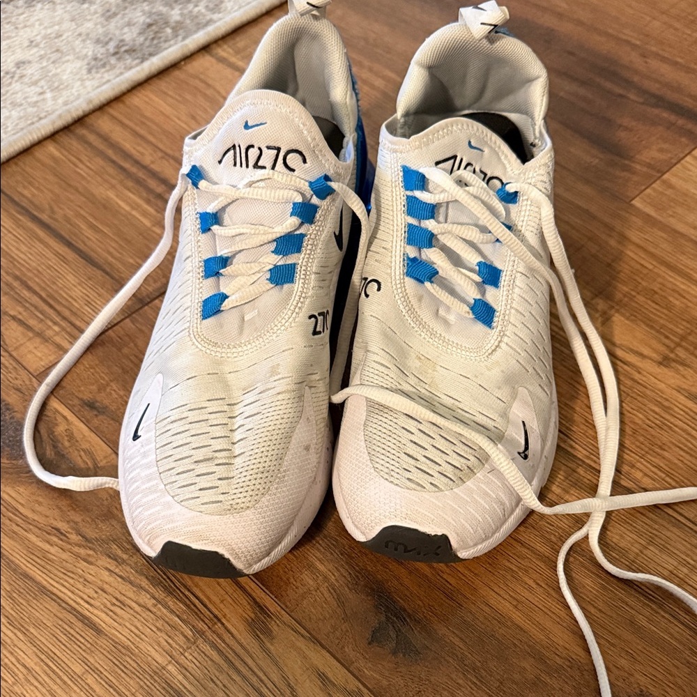 Nike Air Zoom White with Blue Highlights